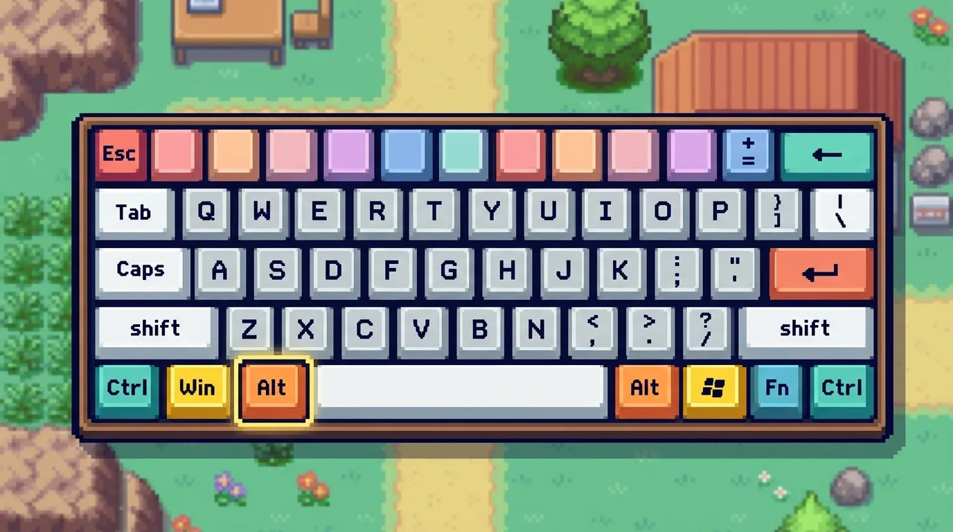 touche windows sur clavier