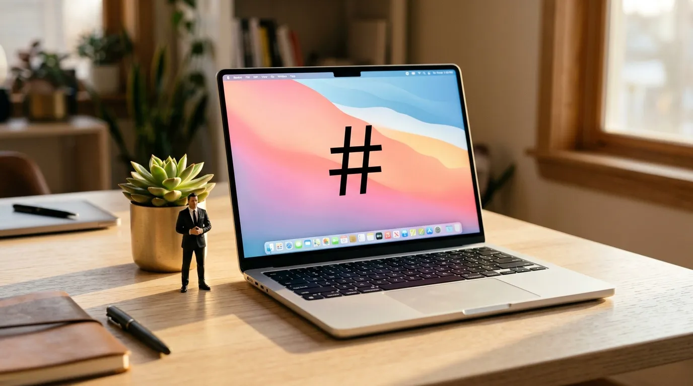 Comment faire le hashtag (#) sur clavier Mac : guide complet pour taper le symbole dièse