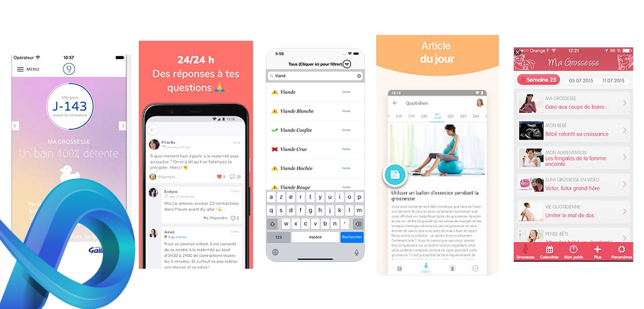 Top 5 des meilleures applications pour suivre sa grossesse