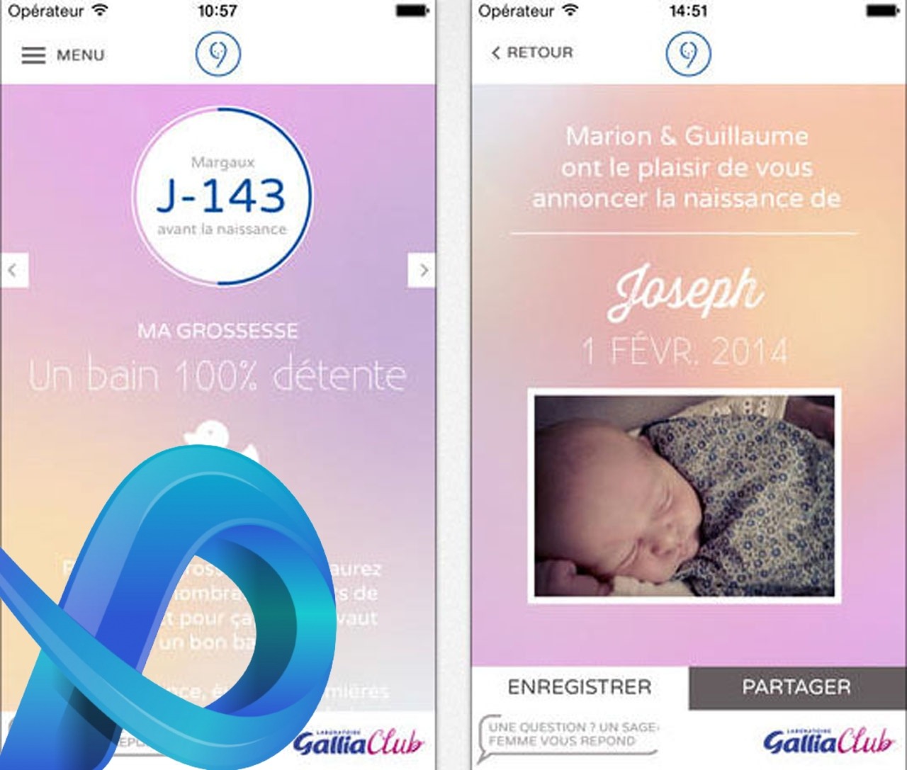 Top 5 des applications pour suivre sa grossesse