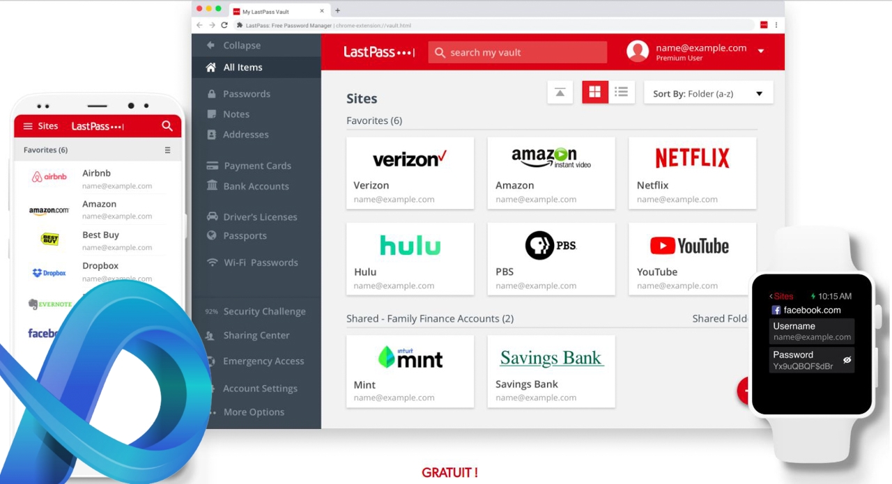 Top 5 des applications gratuites