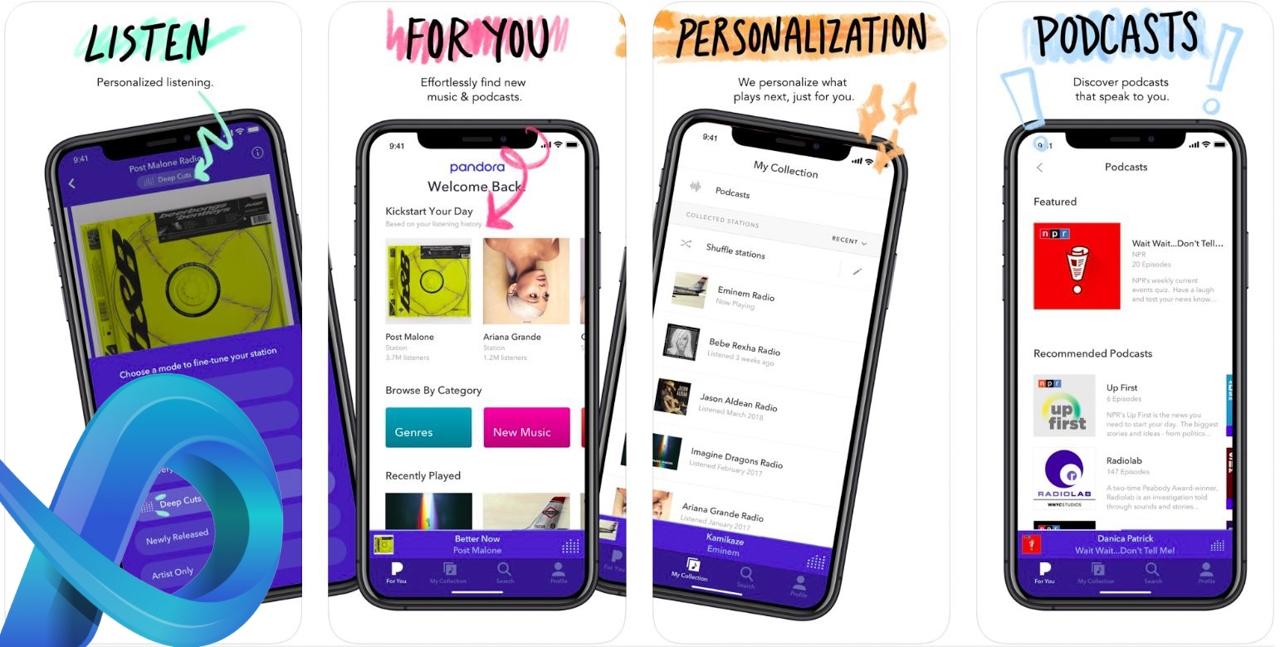Top des applications musicales 2020