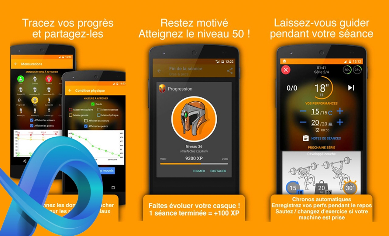Top 5 des applications sport