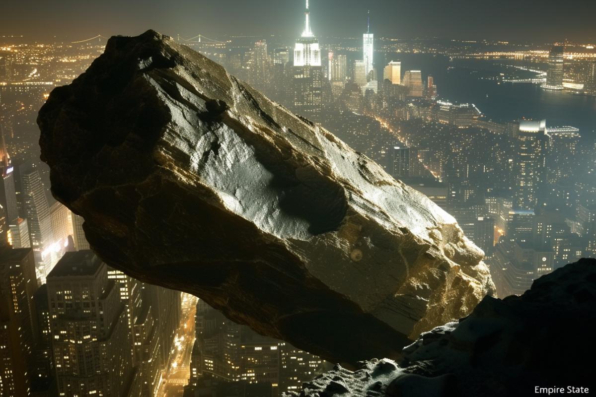 Astéroïde géant près de la Terre : passage du "Empire State" céleste !