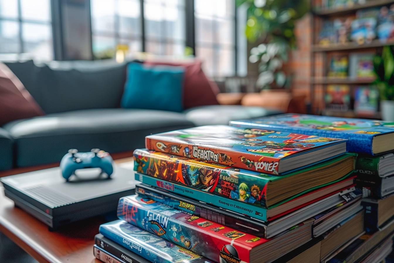 Livre jeux vidéo : découvrez des récits et histoires fascinants sur l'univers du gaming