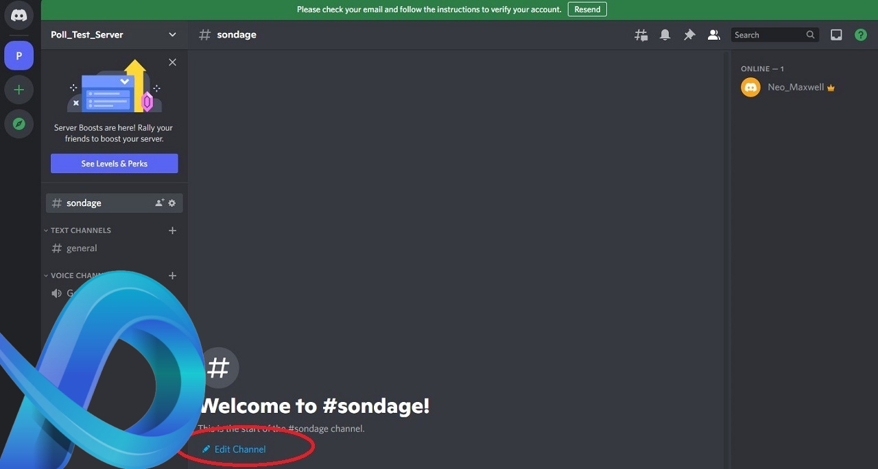 Faire un sondage Discord sur PC