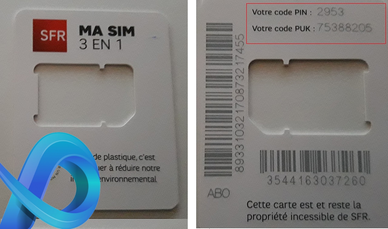 Trouver son code PUK