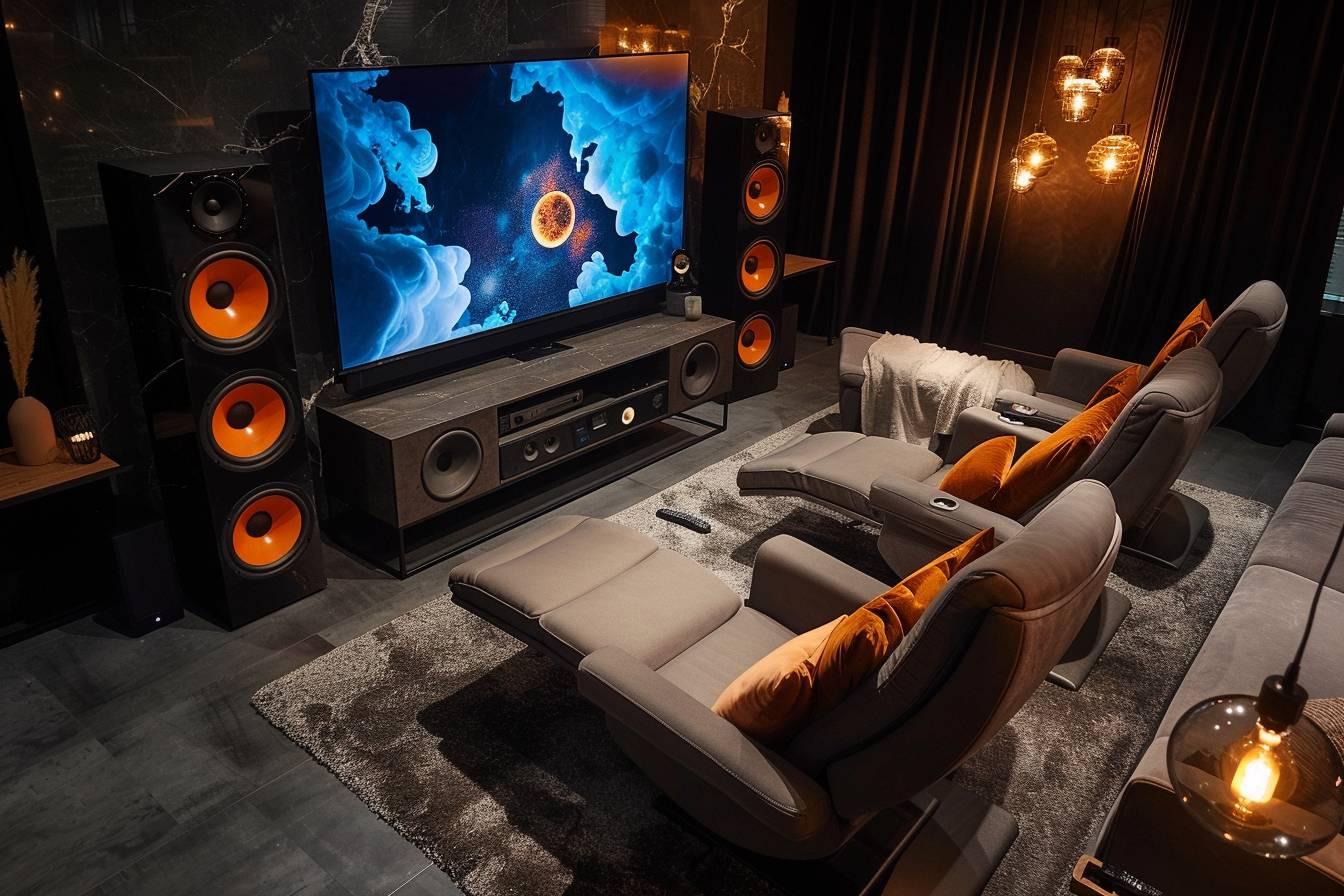 Créer un salon home cinéma parfait pour profiter d'un son et d'une image de qualité