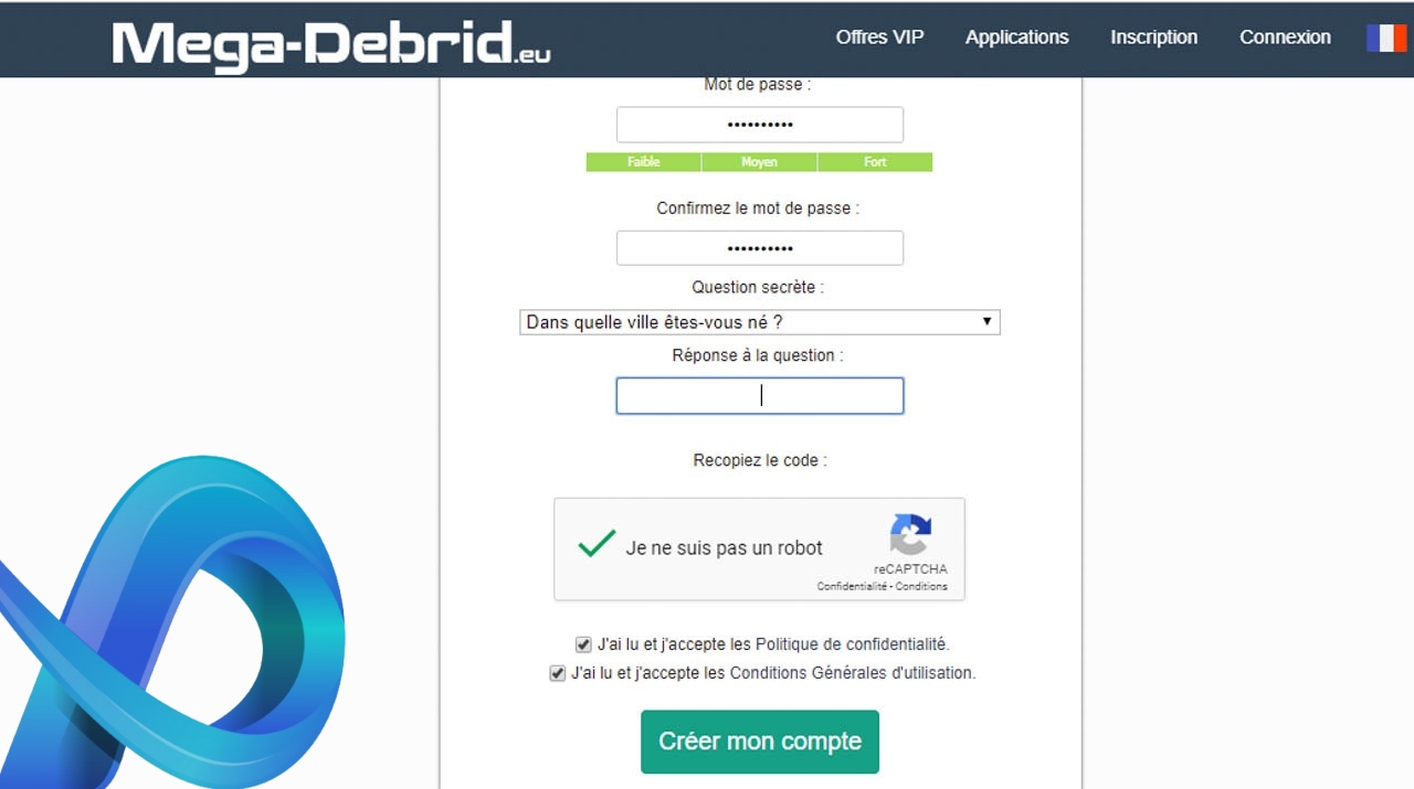 Débrideur 1fichier tuto