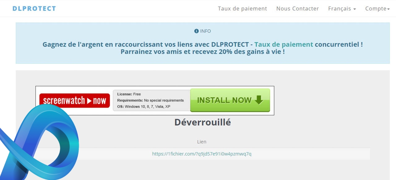 Débrideur 1fichier tuto