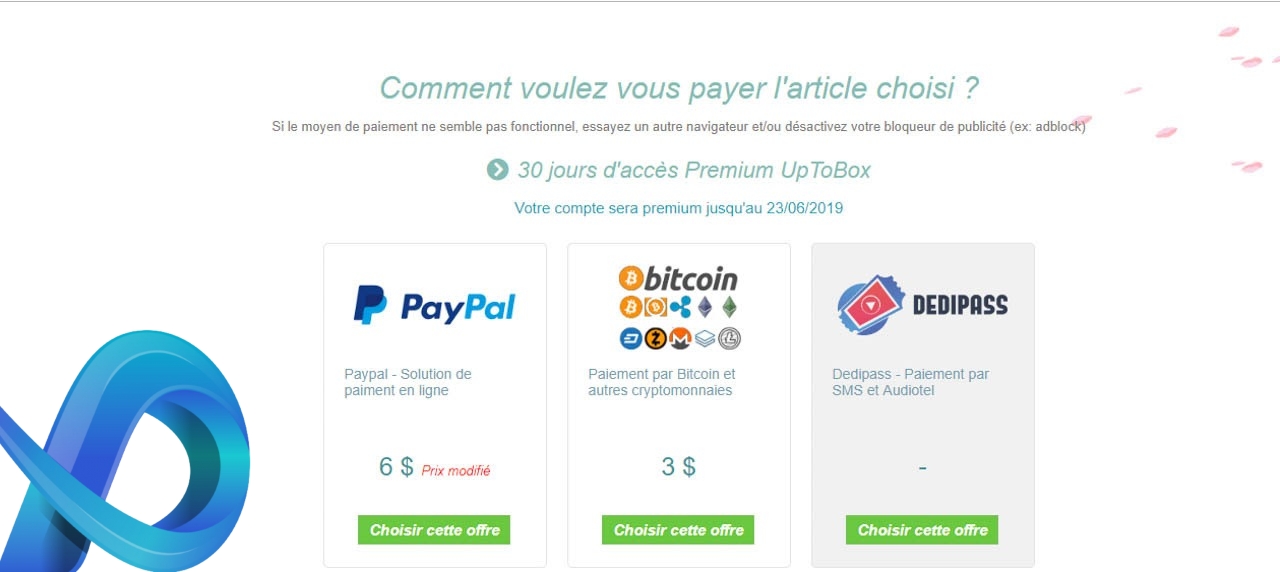 Débrideur Uptobox