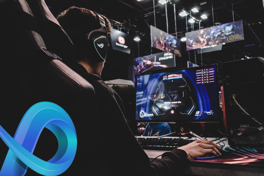 personne assise sur une chaise de jeu et jouant à un jeu vidéo