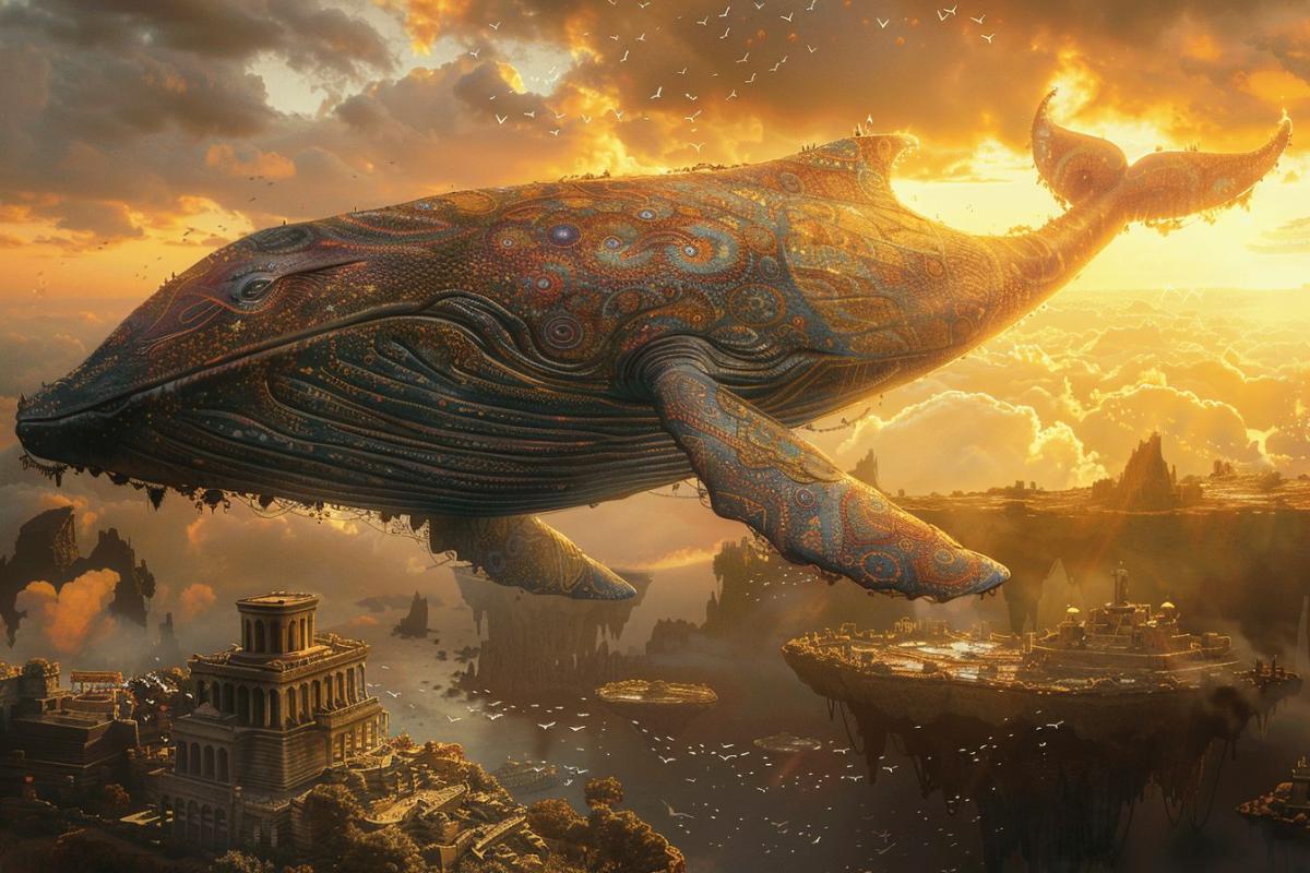 Gigantrite dans Throne and Liberty : localisation et guide pour chevaucher la baleine volante