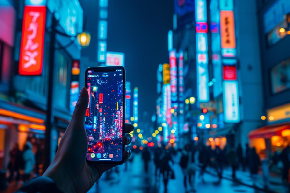 Il y a 24 ans, Japon : mobiles connectés à la PlayStation