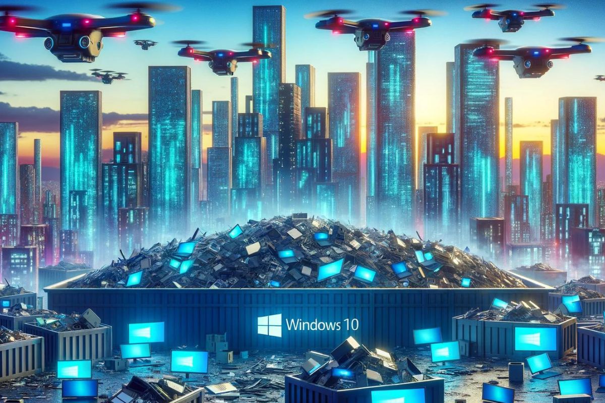 La fin du support de Windows 10 pourrait signifier la suppression de 240 millions de PC..
