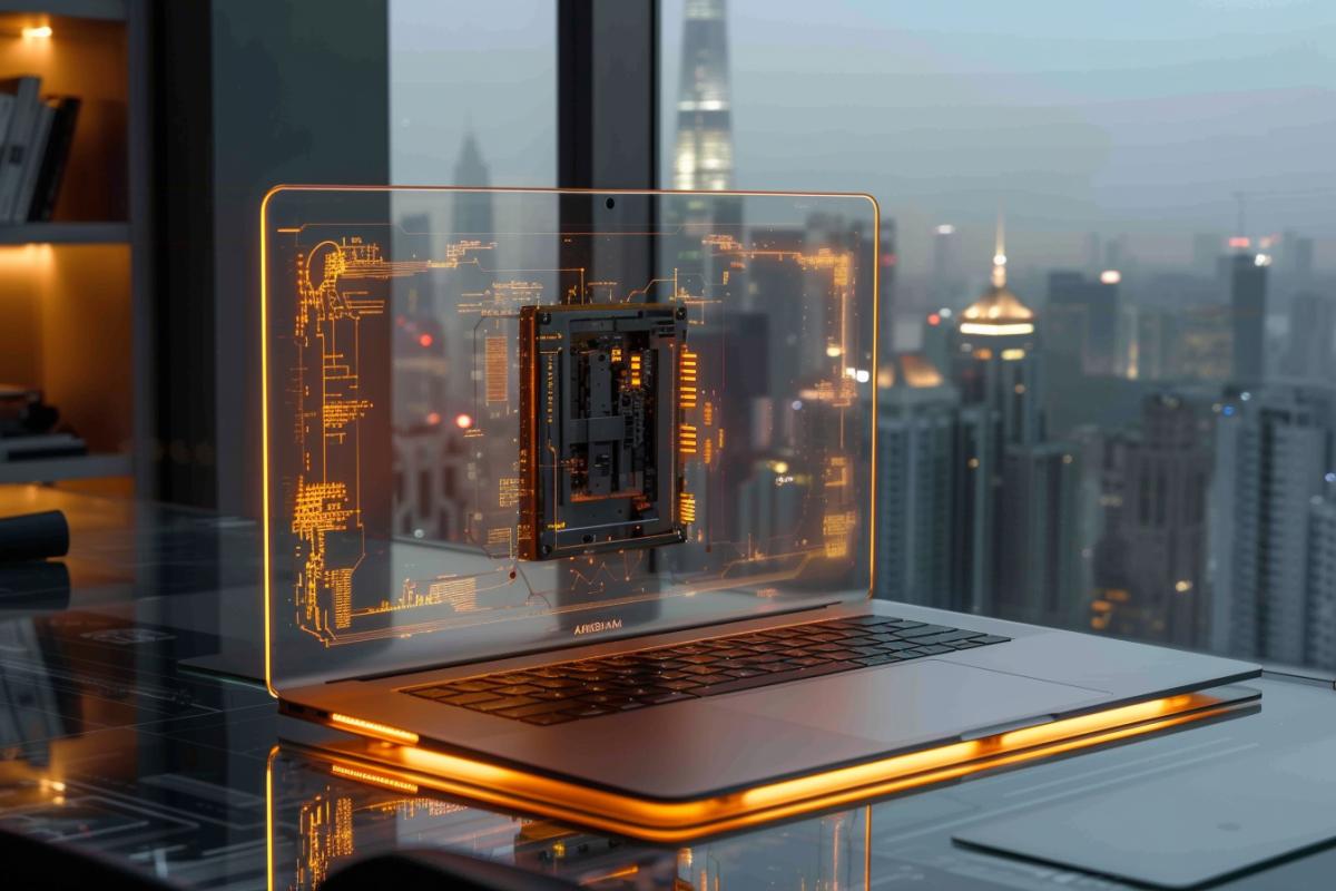 Lenovo près à lancer le premier portátil transparent : révolution technologique