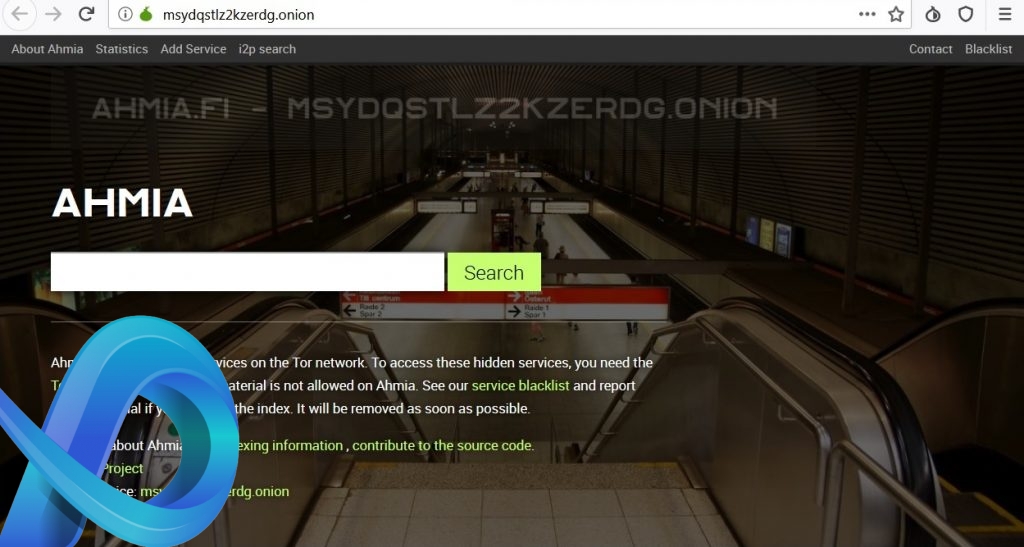 Ahmia, moteur de recherche du DarkNet
