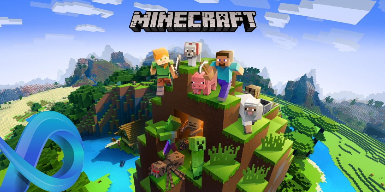 Minecraft sur Nintendo Switch.