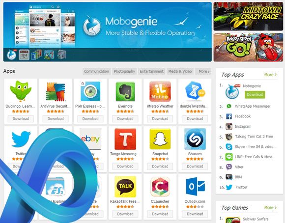 Mobogenie : présentation de l'application