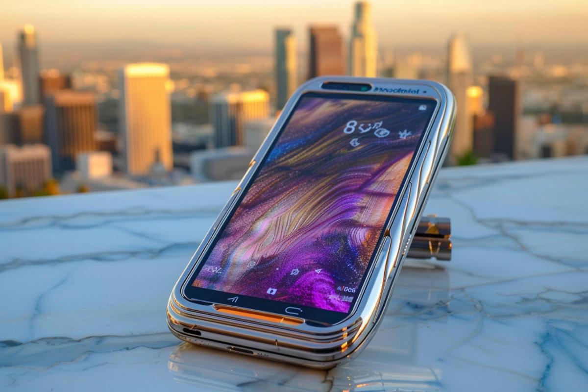 Motorola révolutionne : voici l'Este plegable, un mobile concha flexible.