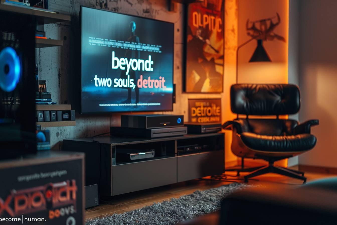 Quels sont les jeux vidéo développés par Quantic Dream ?