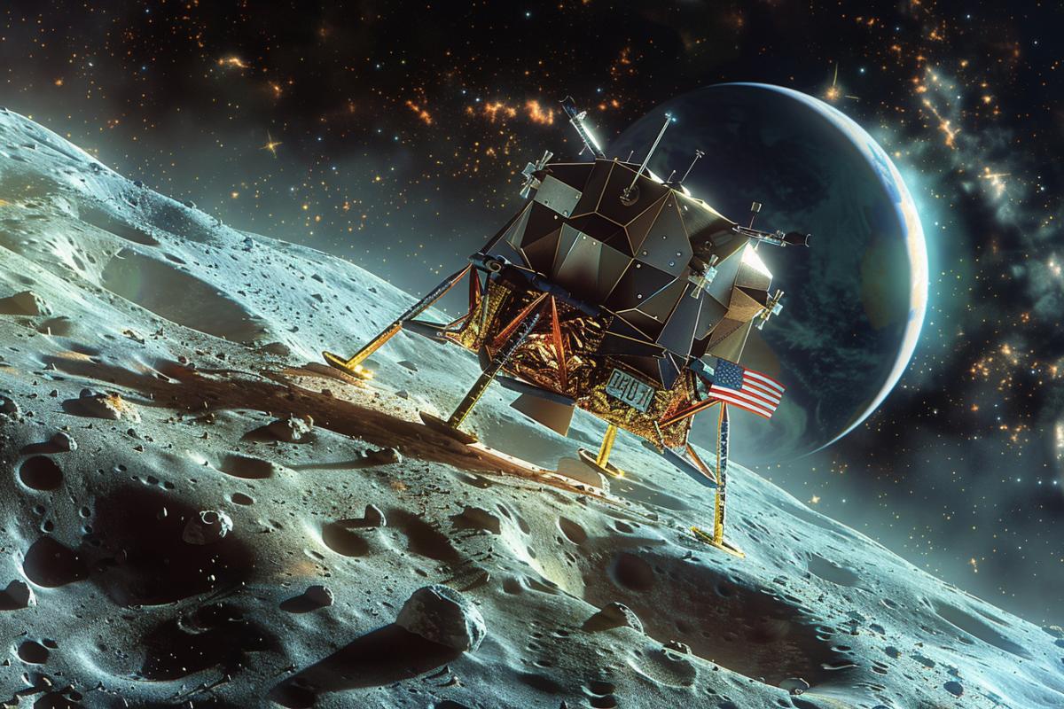 Sonda de la firme US entame sa descente lunaire : un pas vers l'exploration