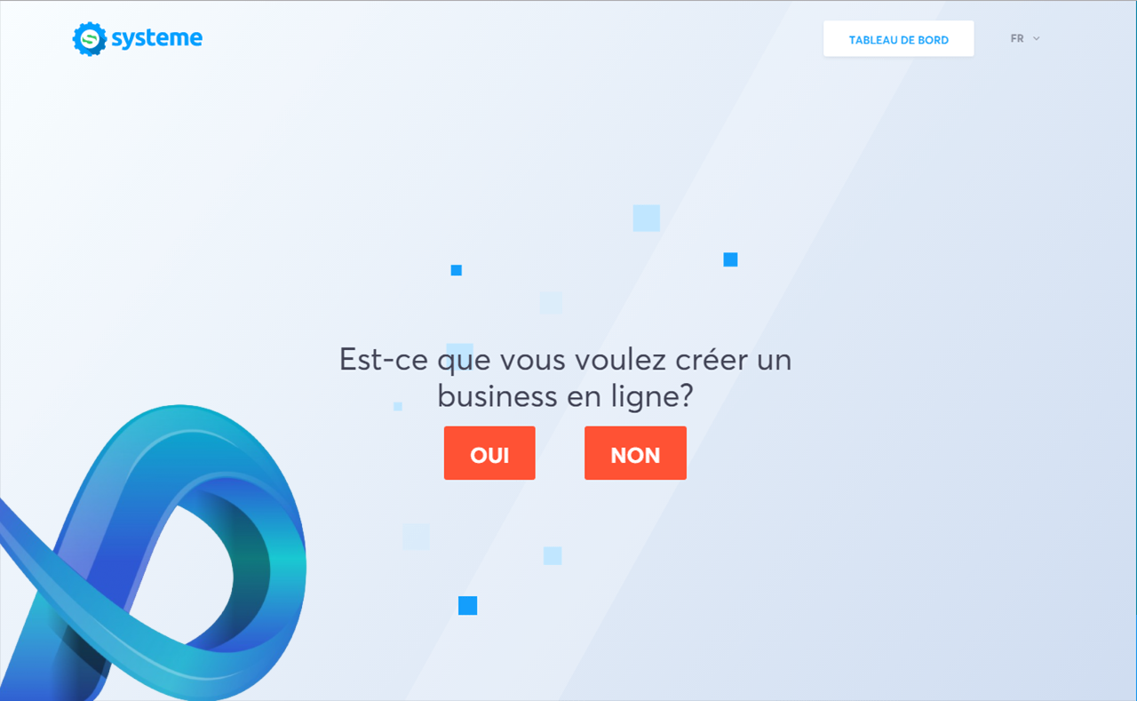 Systeme.io est un outil de conception et de gestion de marketing digital.