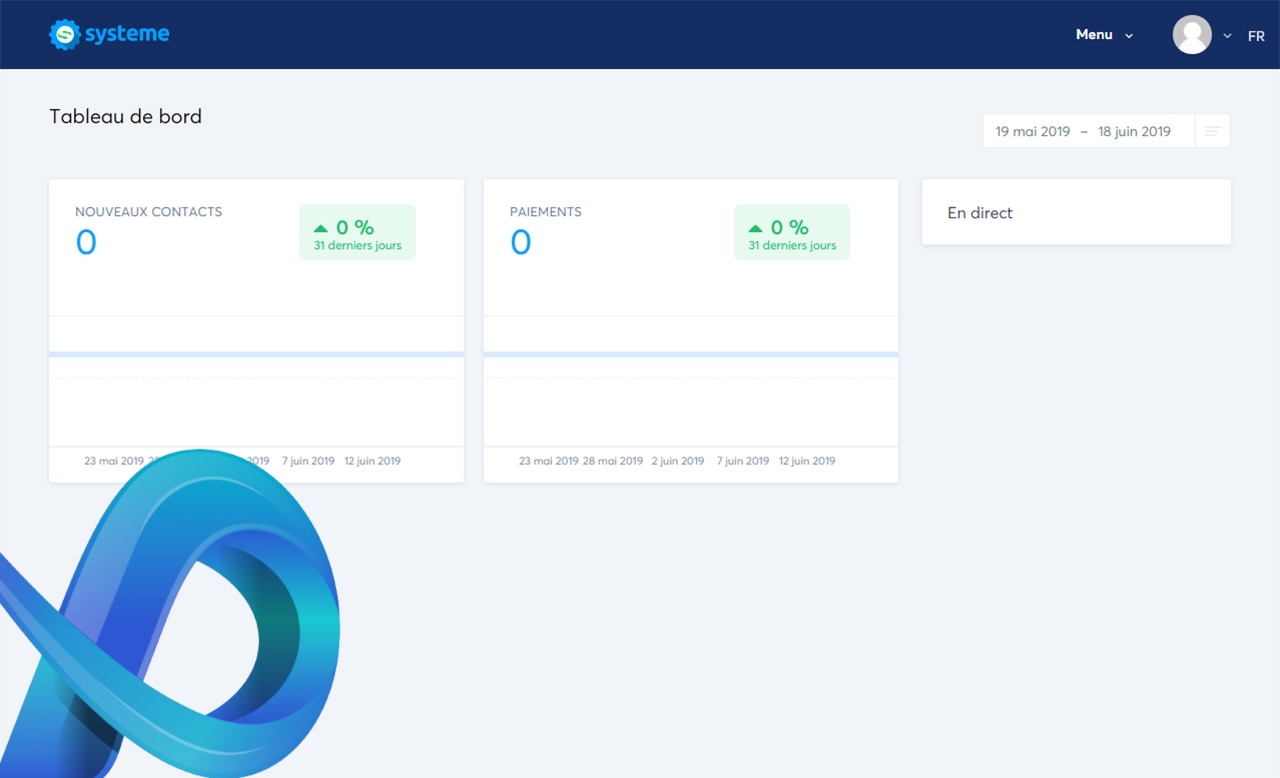 Systeme.io est un outil de conception et de gestion de marketing digital.