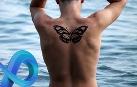 tatouage papillon