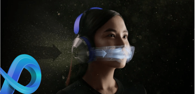 Un casque audio avec purificateur d’air signé Dyson