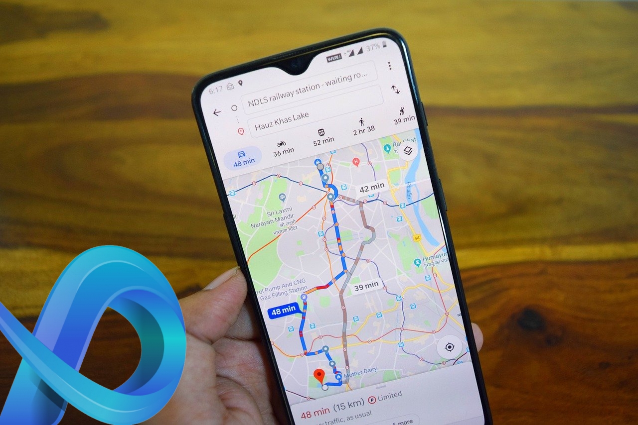 Un dark mode pour Google maps