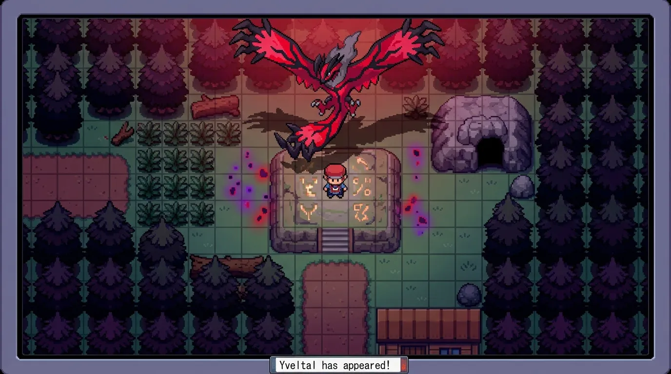 Yveltal pokemon za : localisation et capture complète